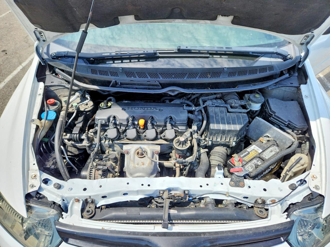 2008 Honda Civic Exl Белый vin: 2HGFG129X8H541119