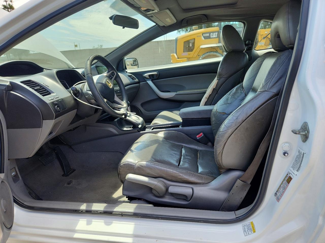 2008 Honda Civic Exl Белый vin: 2HGFG129X8H541119