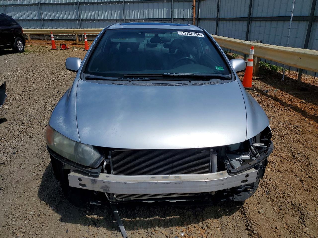 2008 Honda Civic Exl Silver vin: 2HGFG129X8H573536