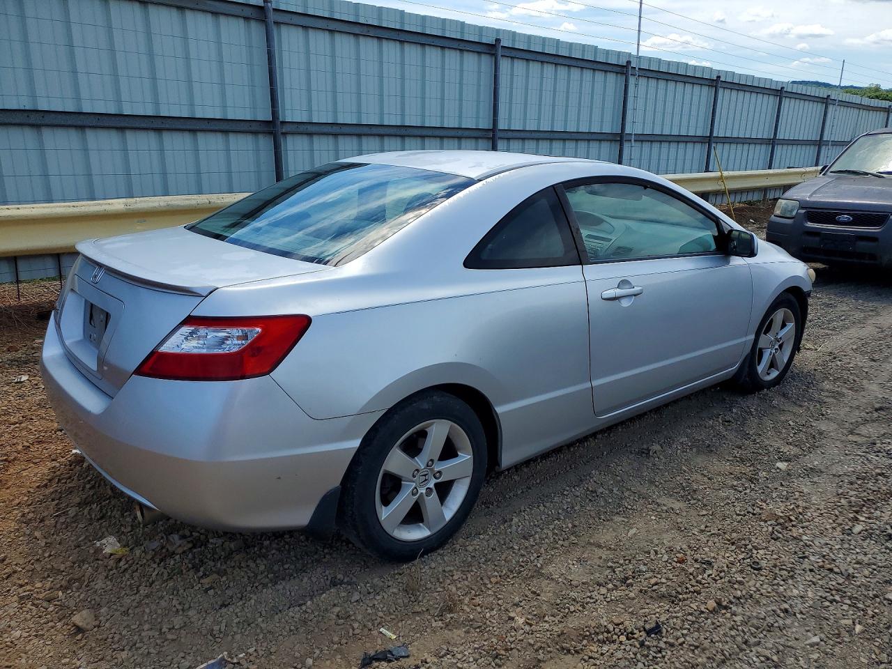 2008 Honda Civic Exl Silver vin: 2HGFG129X8H573536