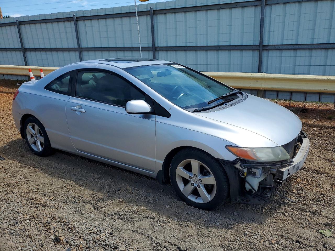 2008 Honda Civic Exl Silver vin: 2HGFG129X8H573536