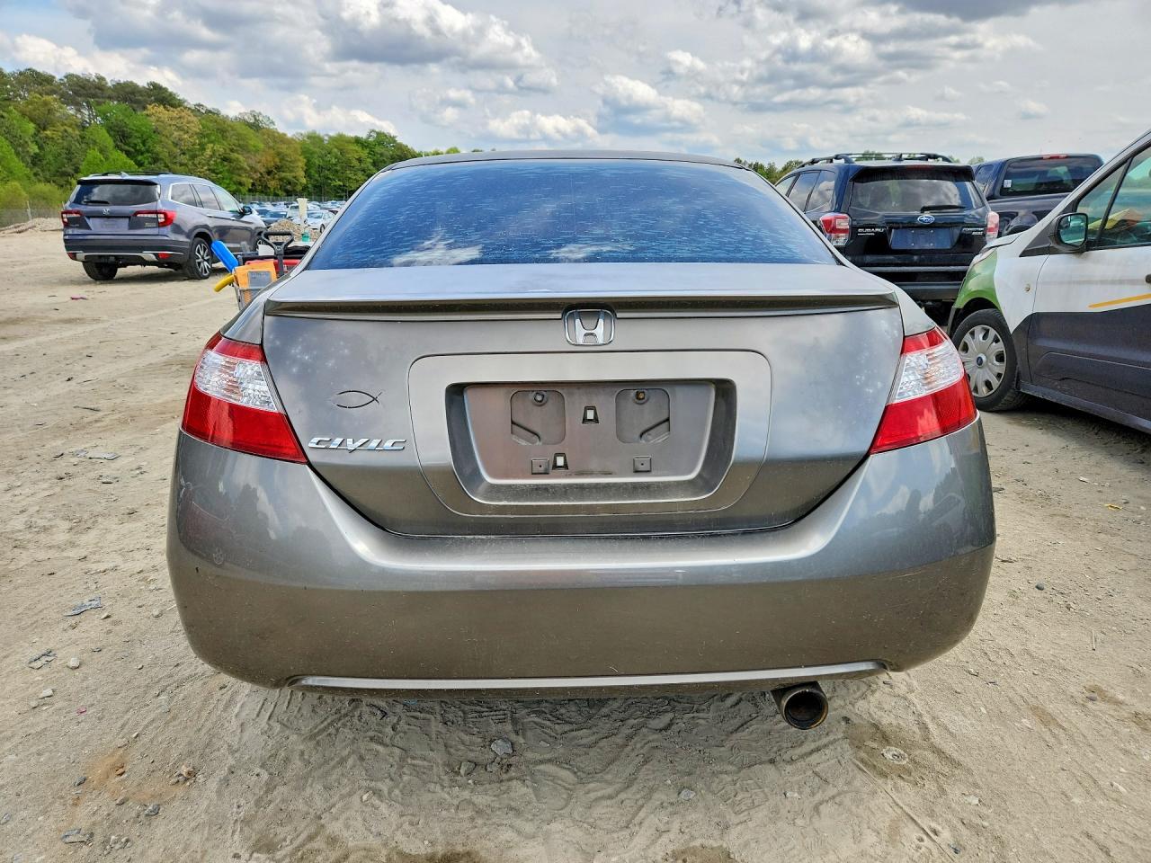 2008 Honda Civic Exl Gray vin: 2HGFG129X8H577277