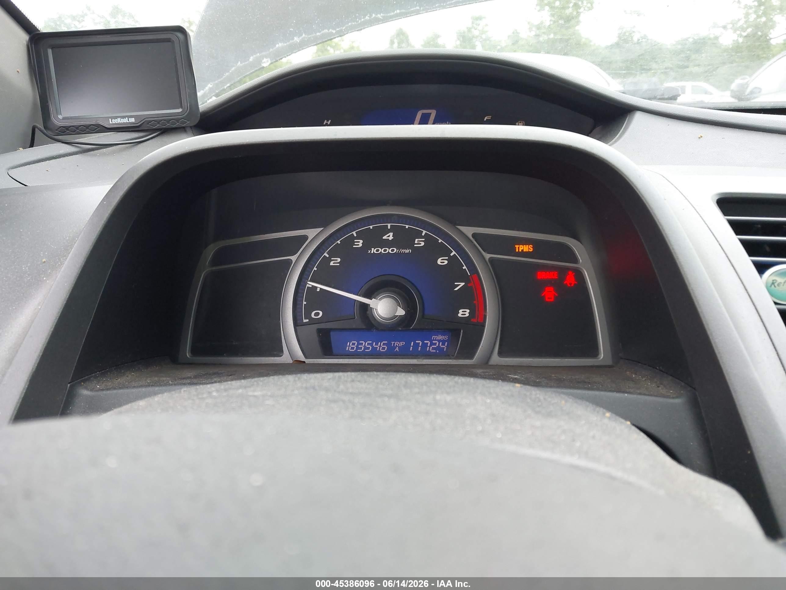 2010 Honda Civic Lx Black vin: 2HGFG1A61AH526800