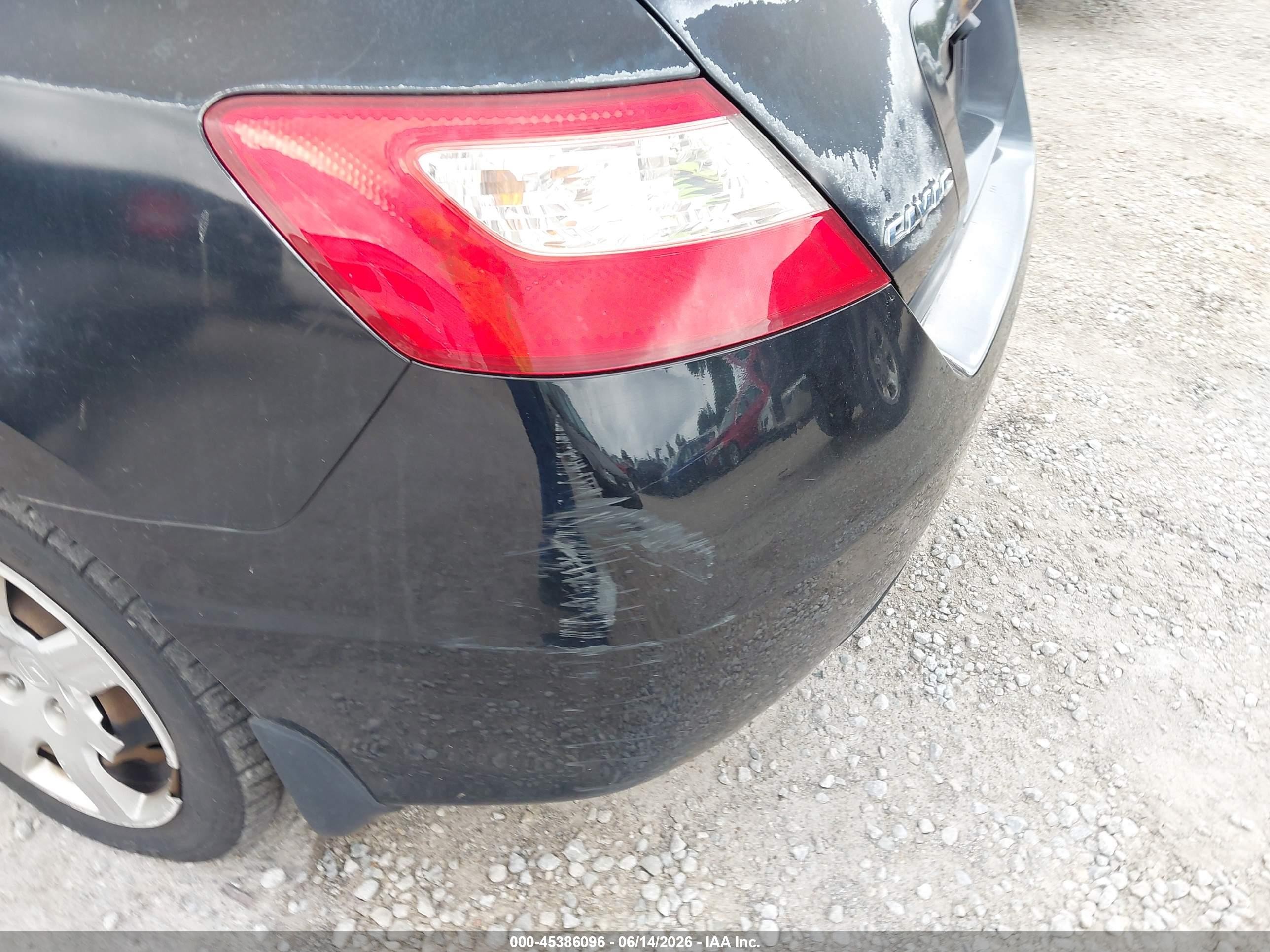 2010 Honda Civic Lx Black vin: 2HGFG1A61AH526800