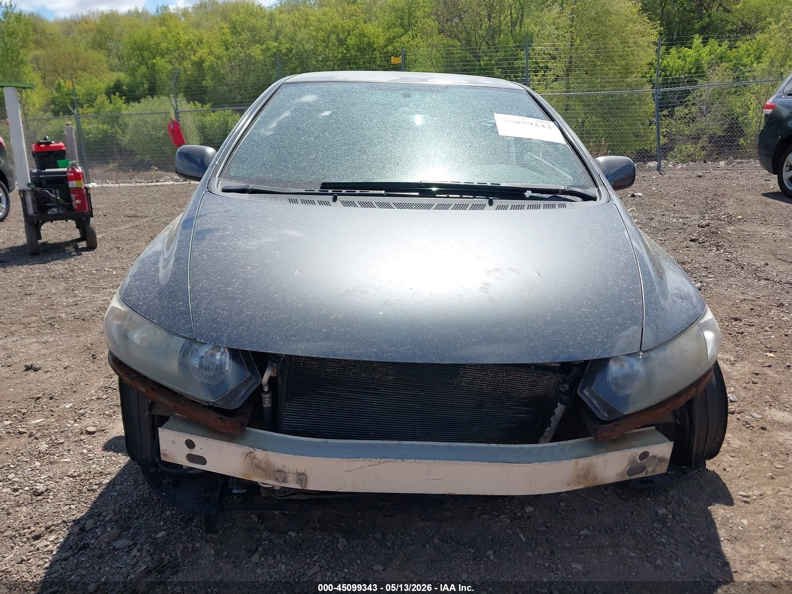 2010 Honda Civic Lx Gray vin: 2HGFG1A64AH504161