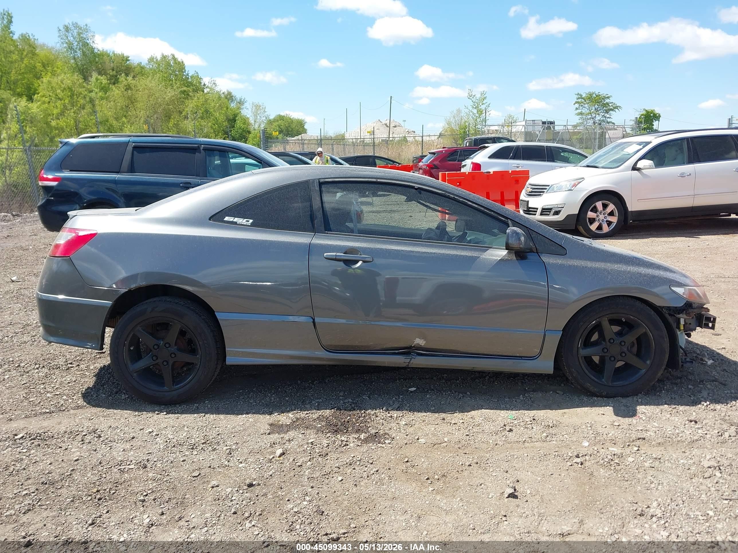 2010 Honda Civic Lx Gray vin: 2HGFG1A64AH504161