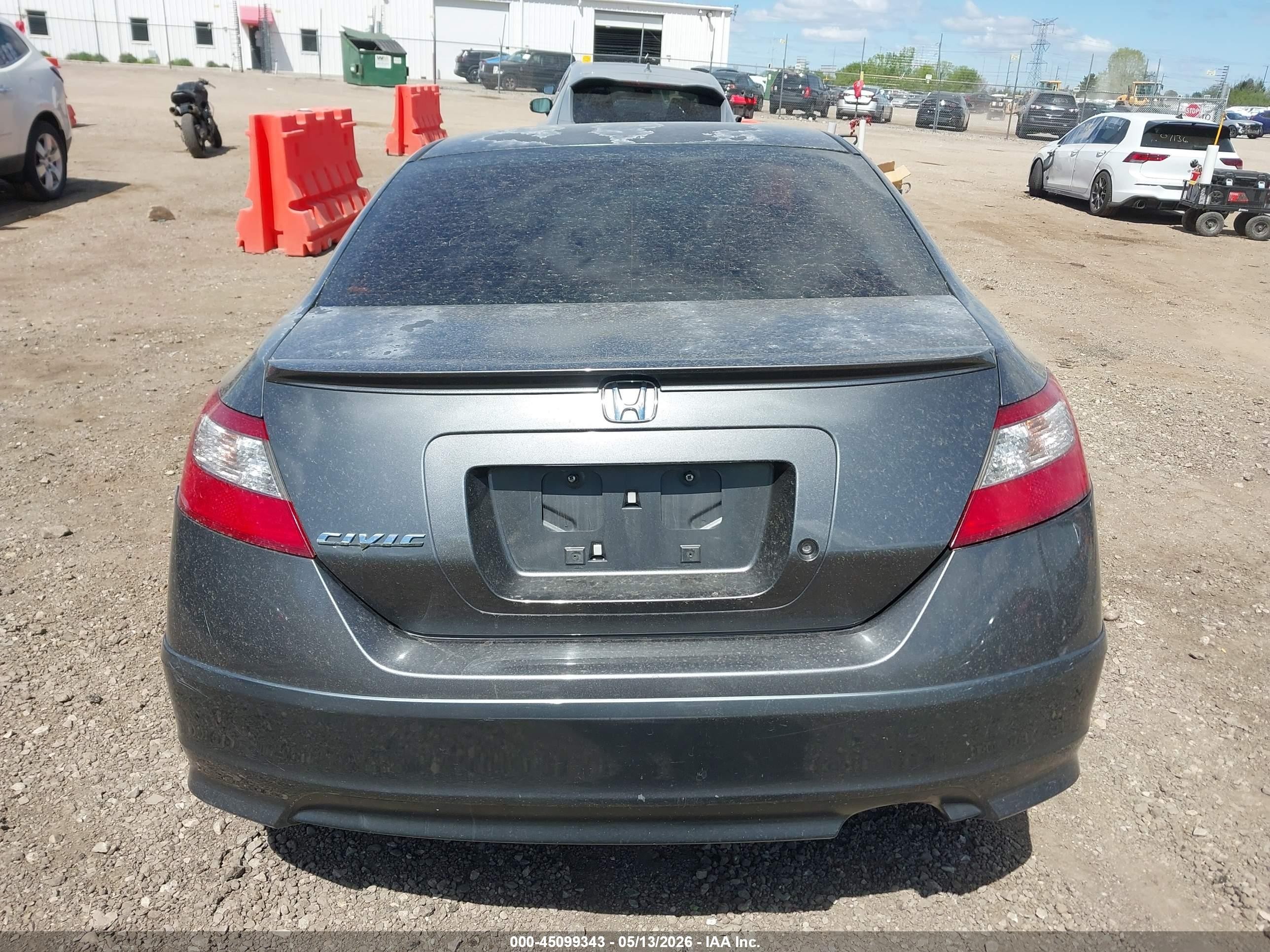 2010 Honda Civic Lx Gray vin: 2HGFG1A64AH504161