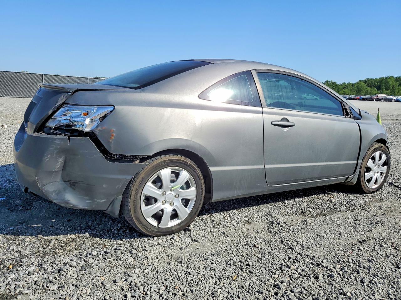 2010 Honda Civic Lx Gray vin: 2HGFG1A64AH513359