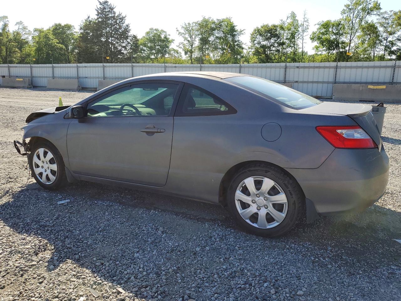 2010 Honda Civic Lx Gray vin: 2HGFG1A64AH513359