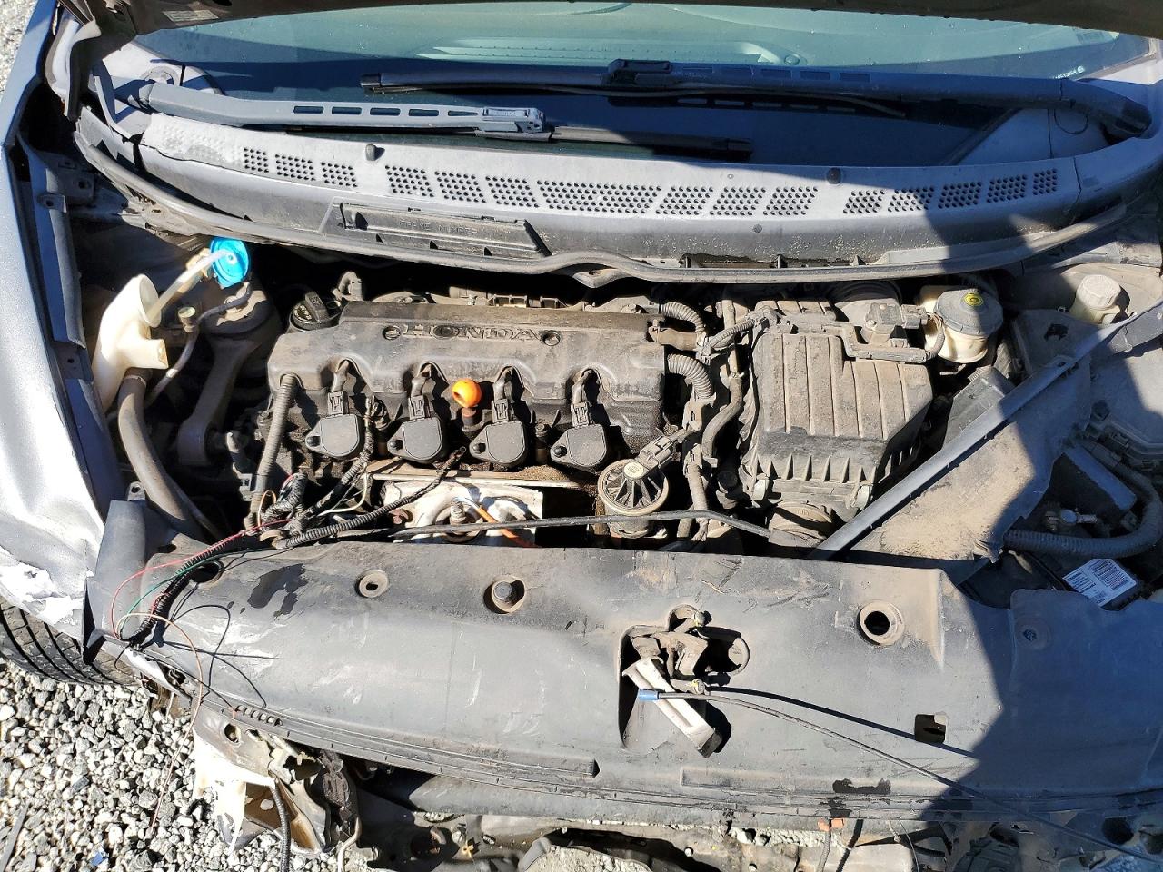 2010 Honda Civic Lx Gray vin: 2HGFG1A64AH513359