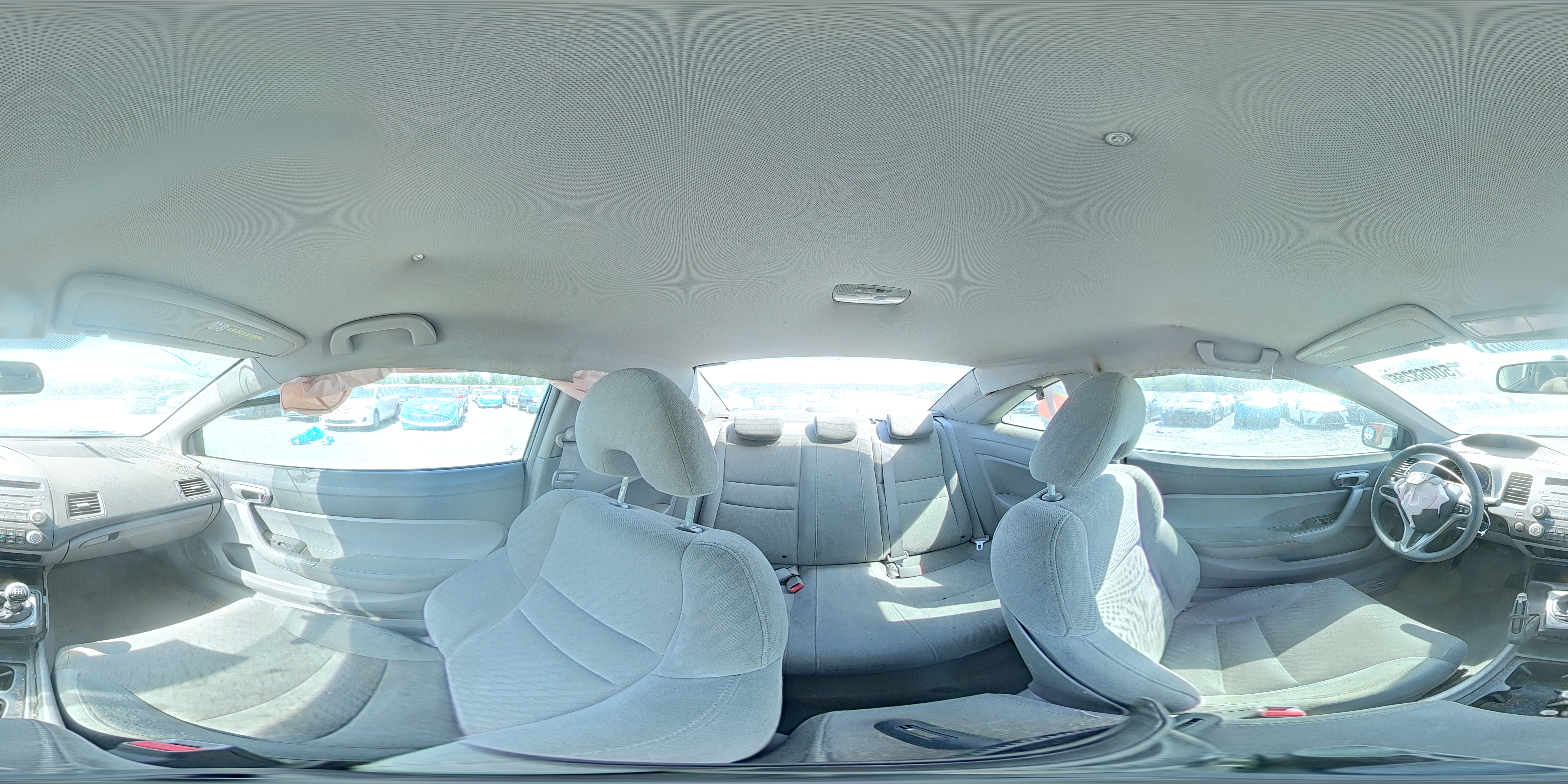 2010 Honda Civic Lx Gray vin: 2HGFG1A64AH513359