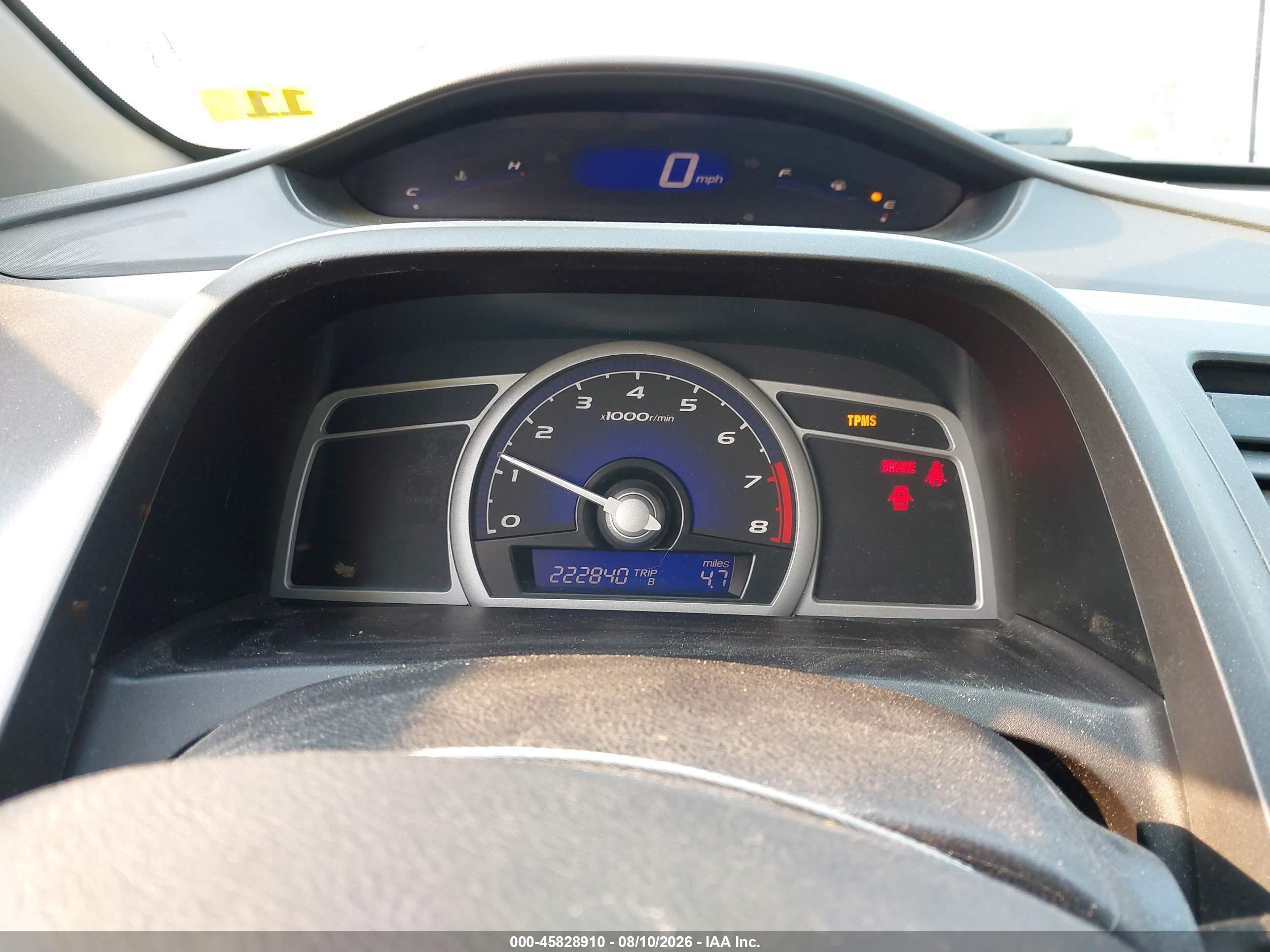 2011 Honda Civic Lx Blue vin: 2HGFG1A64BH500063