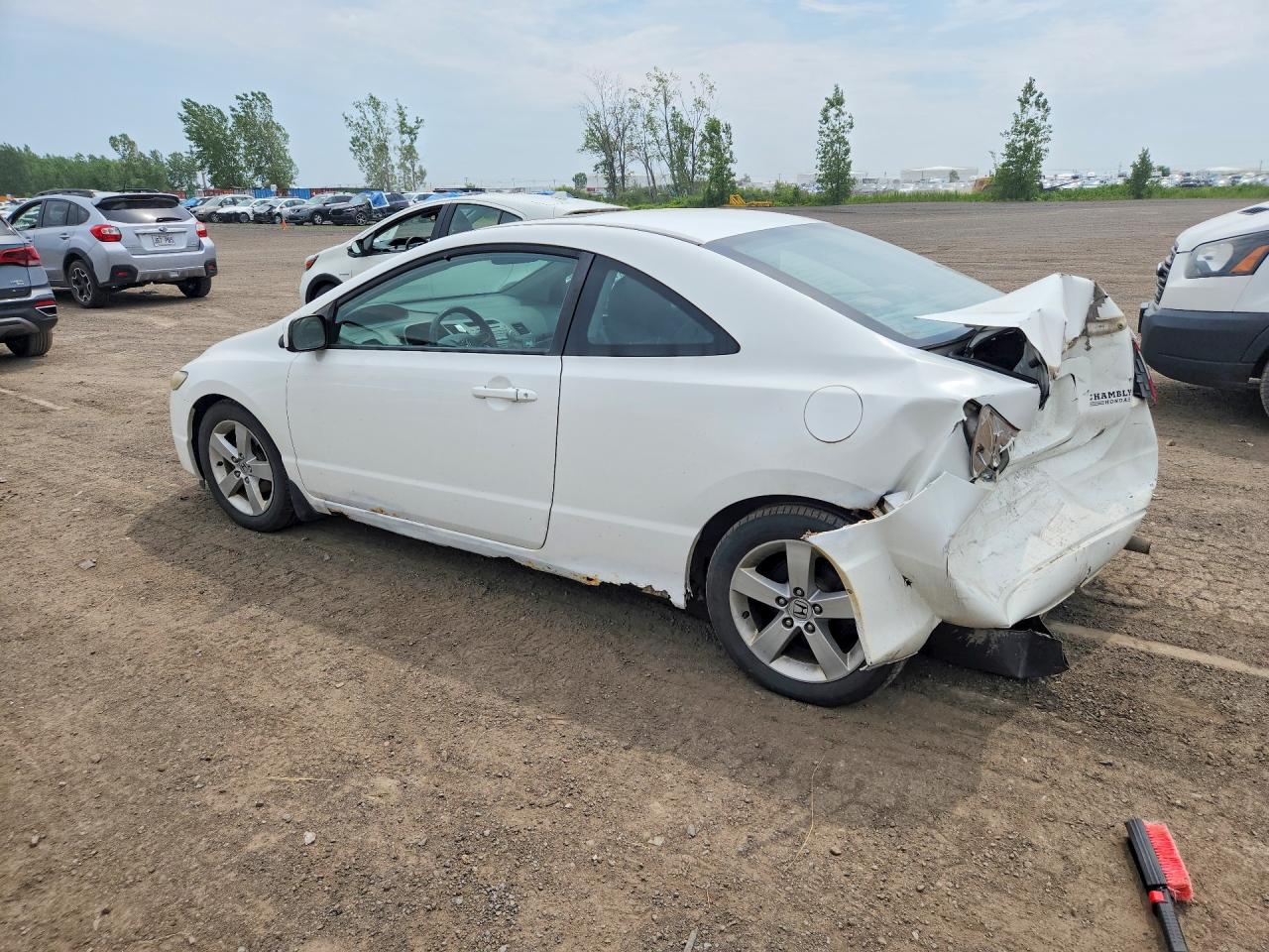 2010 Honda Civic Lx Белый vin: 2HGFG1A67AH002390