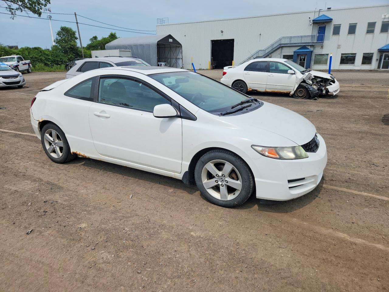2010 Honda Civic Lx Белый vin: 2HGFG1A67AH002390