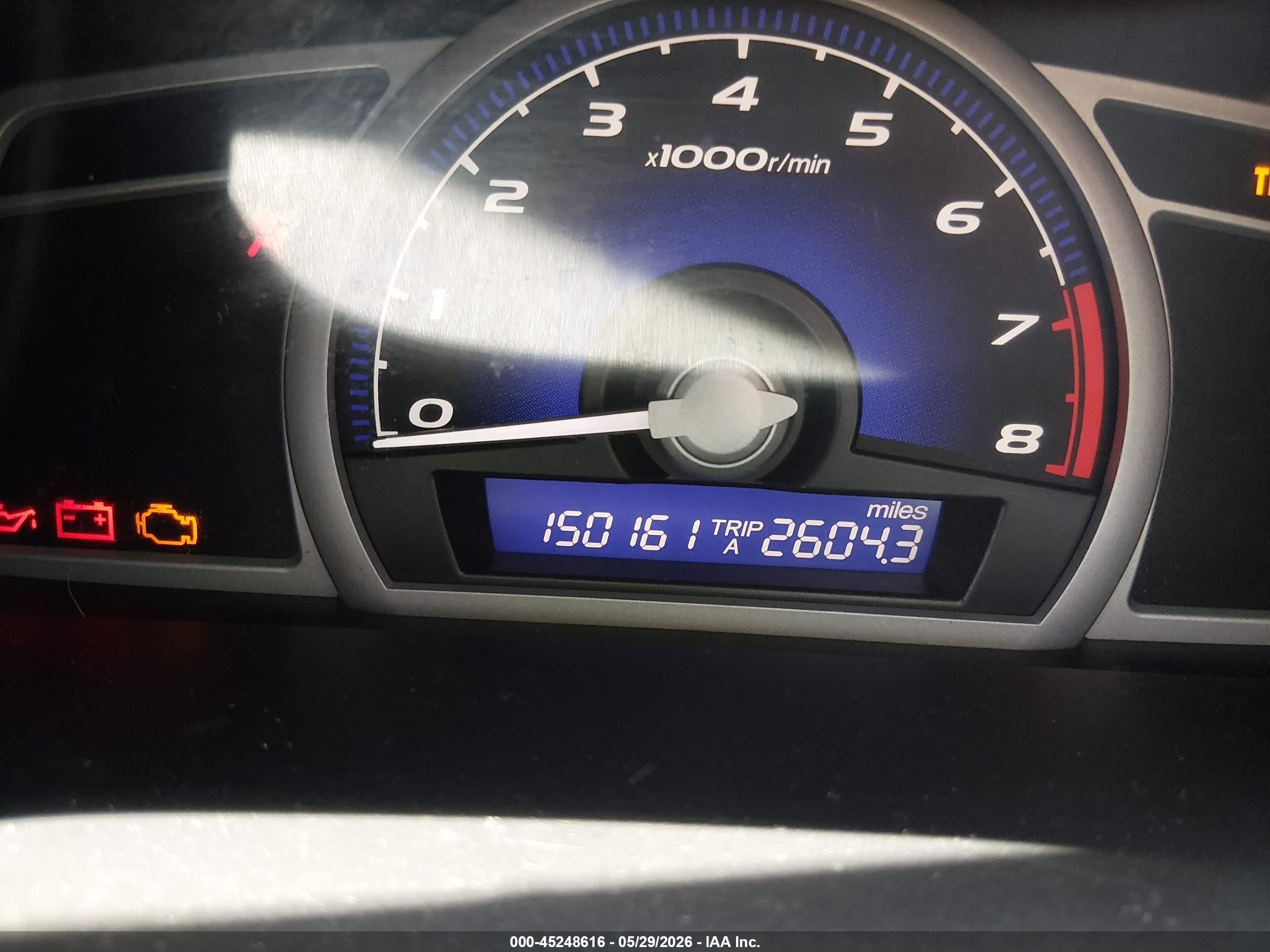 2010 Honda Civic Lx Gray vin: 2HGFG1A67AH504154