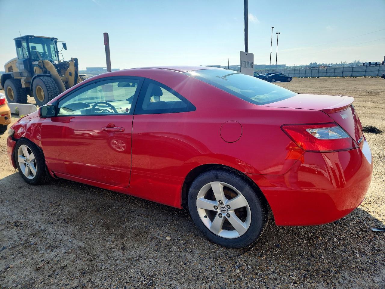 2011 Honda Civic Lx Red vin: 2HGFG1A67BH002570