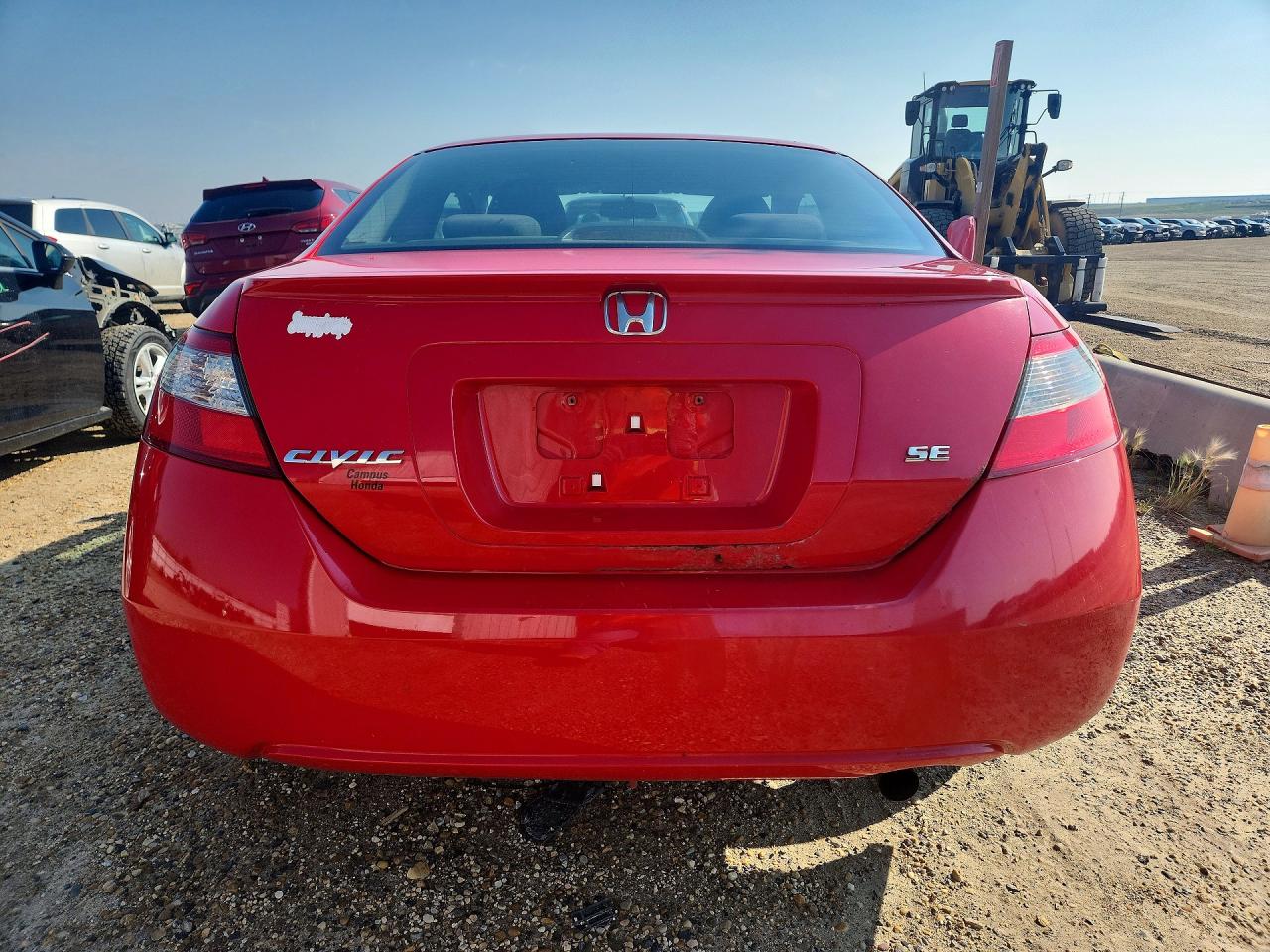 2011 Honda Civic Lx Red vin: 2HGFG1A67BH002570
