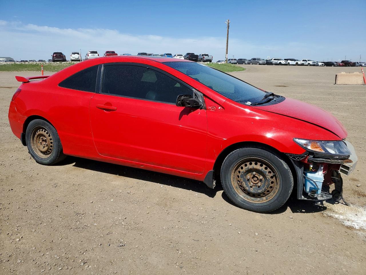 2010 Honda Civic Exl Red vin: 2HGFG1B09AH007505