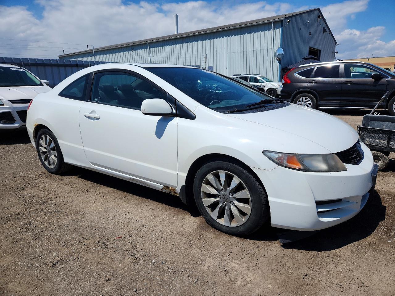 2011 Honda Civic Exl White vin: 2HGFG1B0XBH003190