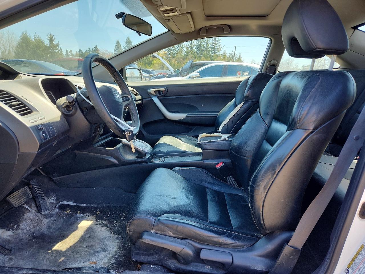 2011 Honda Civic Exl White vin: 2HGFG1B0XBH003190
