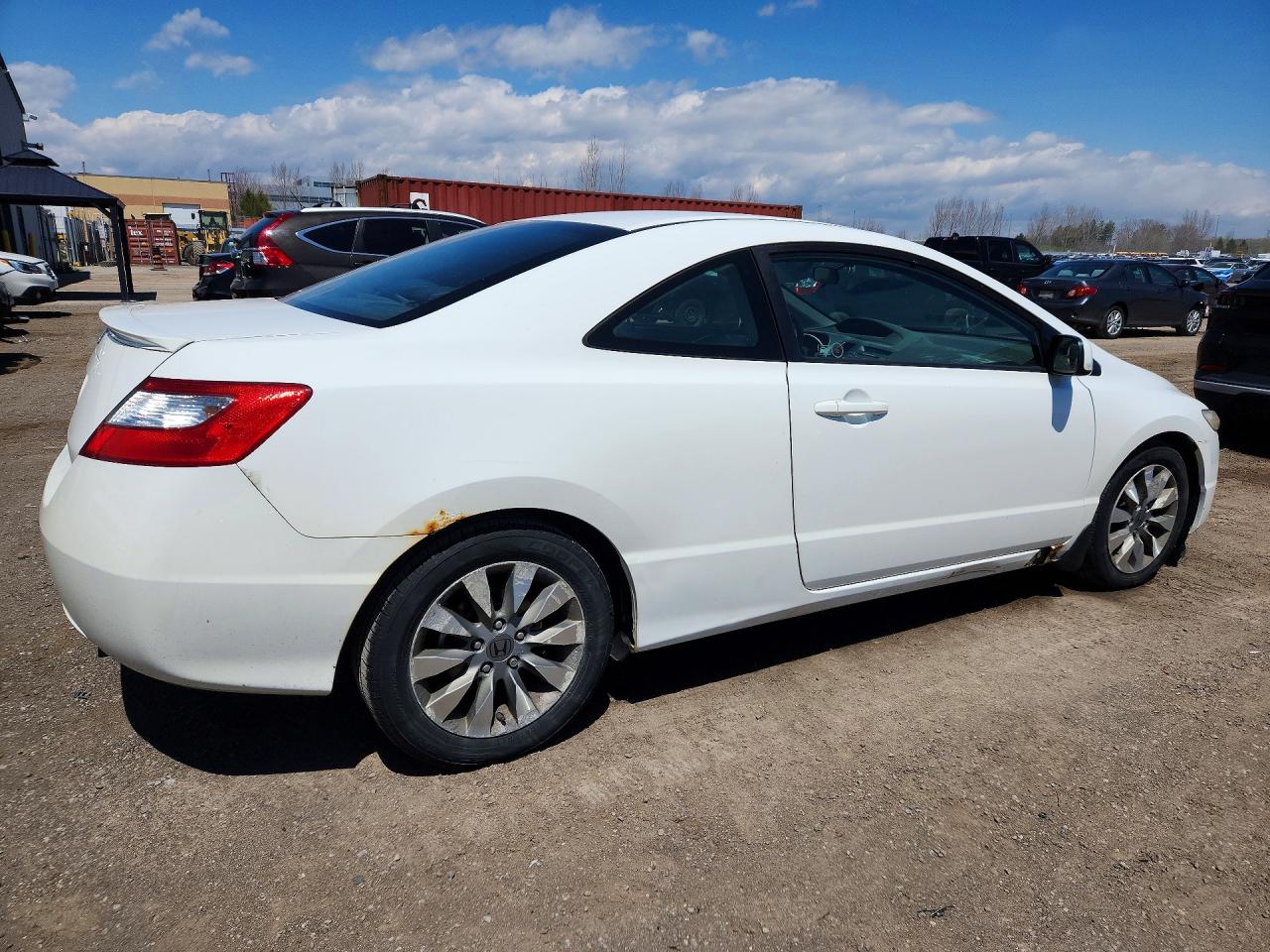 2011 Honda Civic Exl White vin: 2HGFG1B0XBH003190