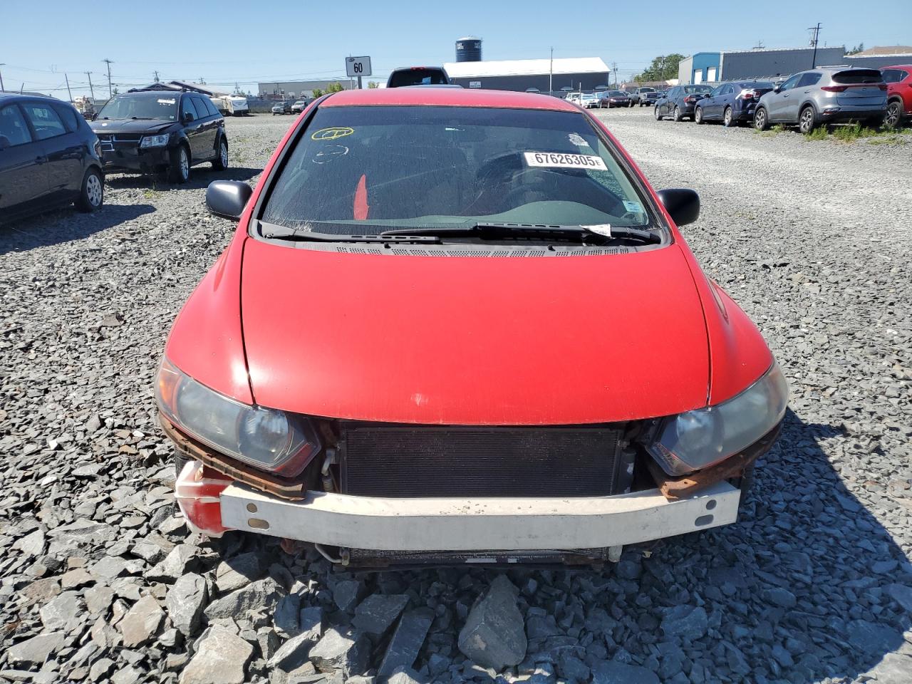 2010 Honda Civic Dx-g   Red vin: 2HGFG1B32AH006495