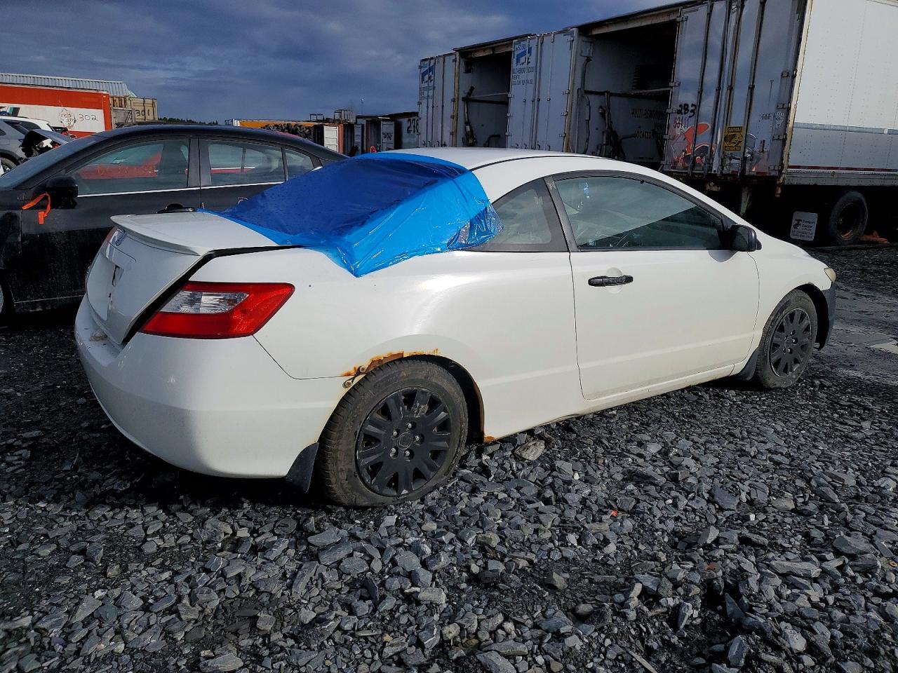 2010 Honda Civic Dx-g White vin: 2HGFG1B3XAH004543