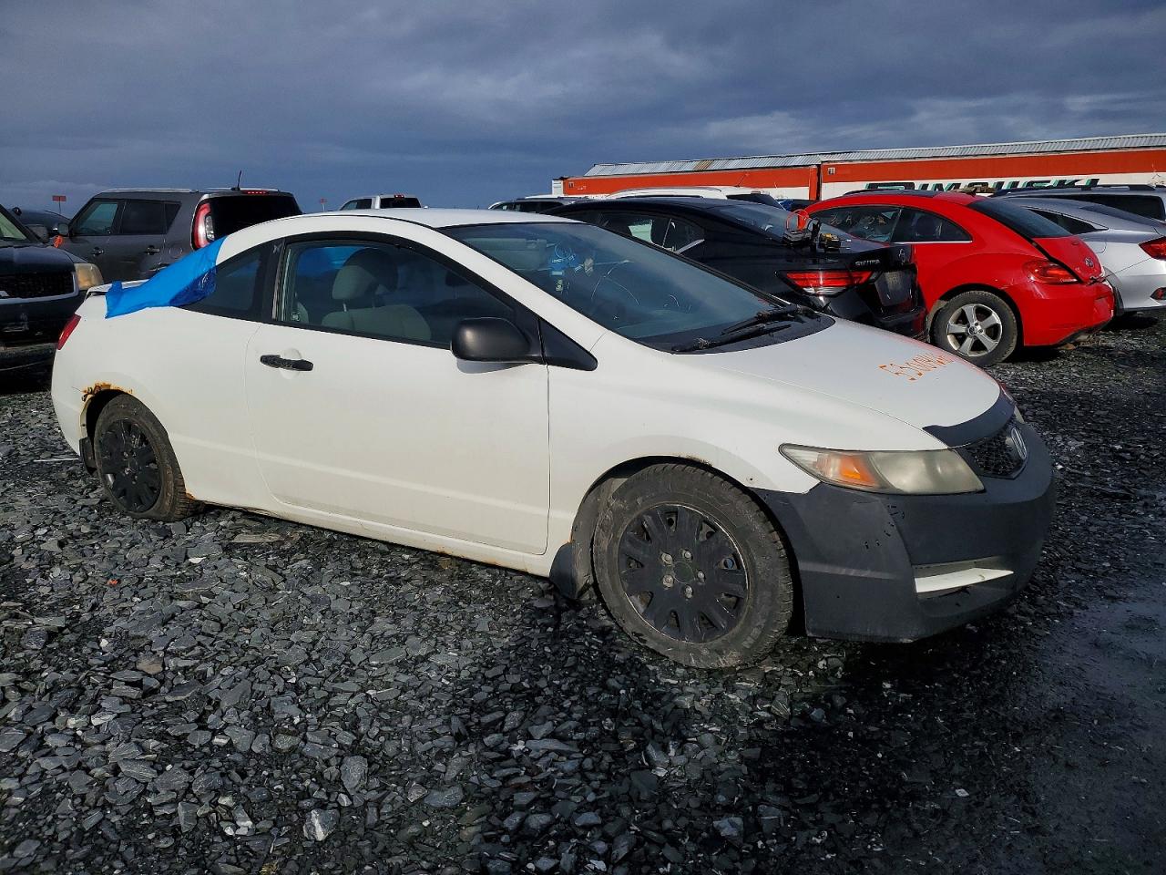 2010 Honda Civic Dx-g White vin: 2HGFG1B3XAH004543