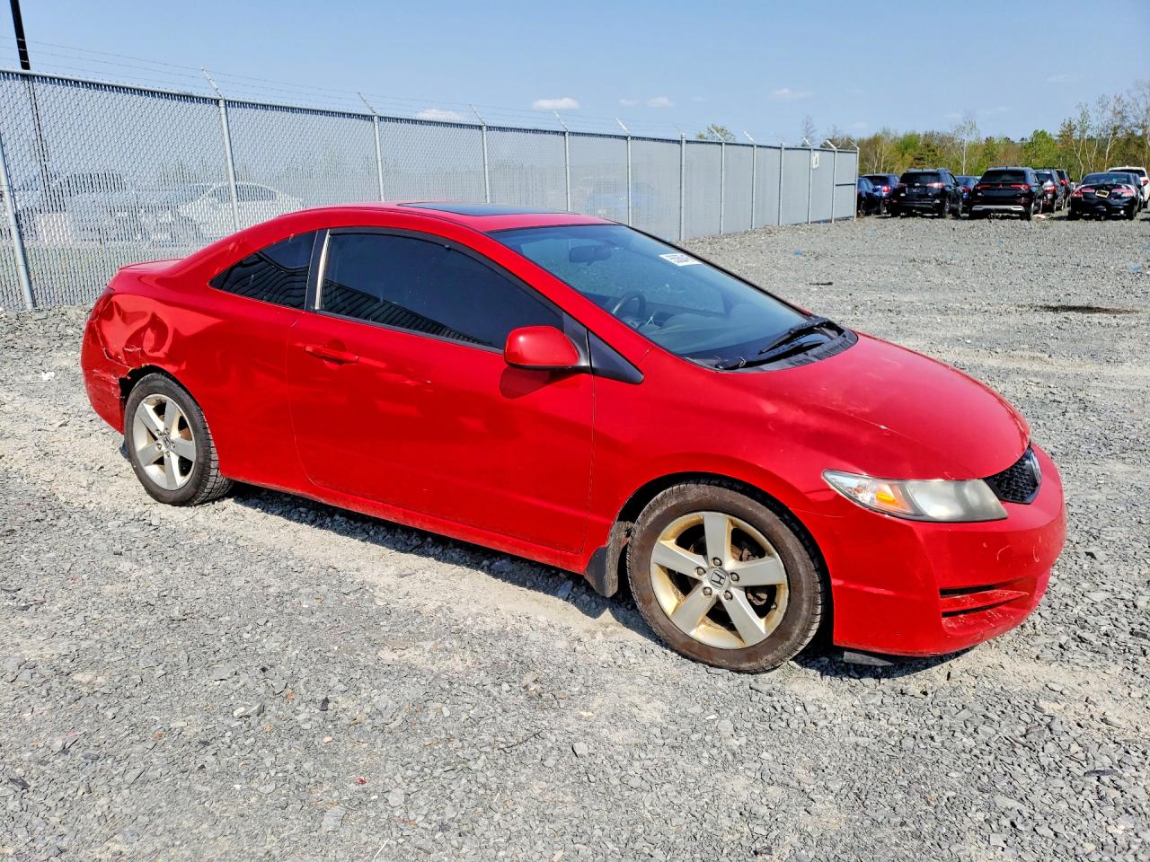 2010 Honda Civic Lx Red vin: 2HGFG1B60AH006926
