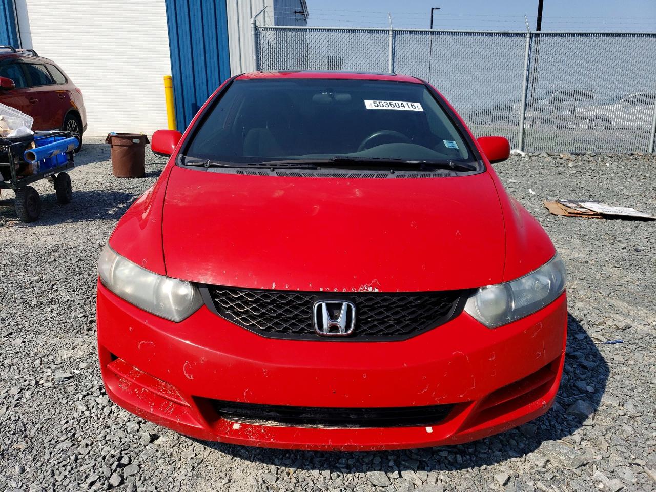2010 Honda Civic Lx Red vin: 2HGFG1B60AH006926