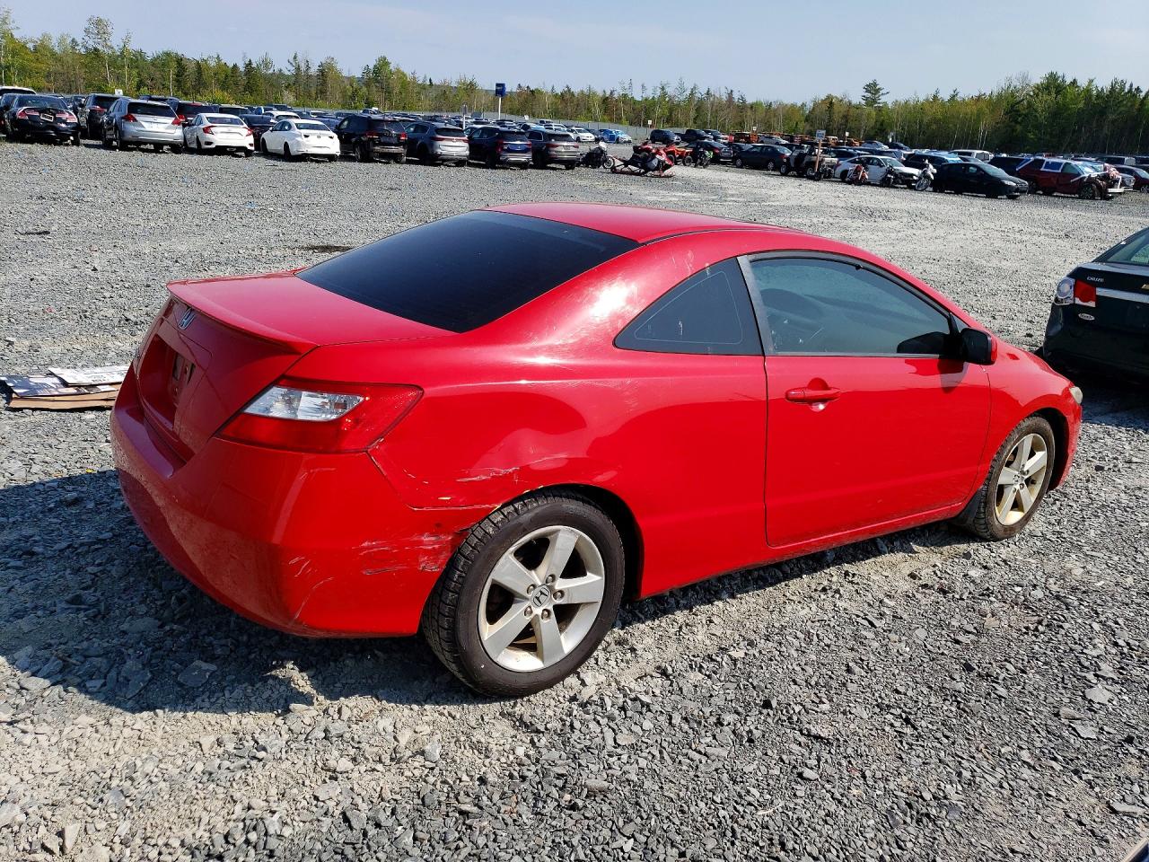 2010 Honda Civic Lx Red vin: 2HGFG1B60AH006926