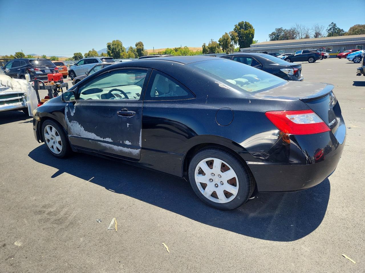 2010 Honda Civic Lx Black vin: 2HGFG1B60AH522686