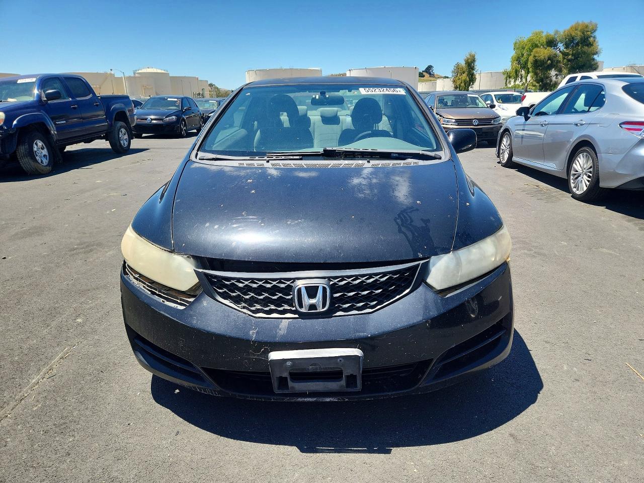 2010 Honda Civic Lx Black vin: 2HGFG1B60AH522686