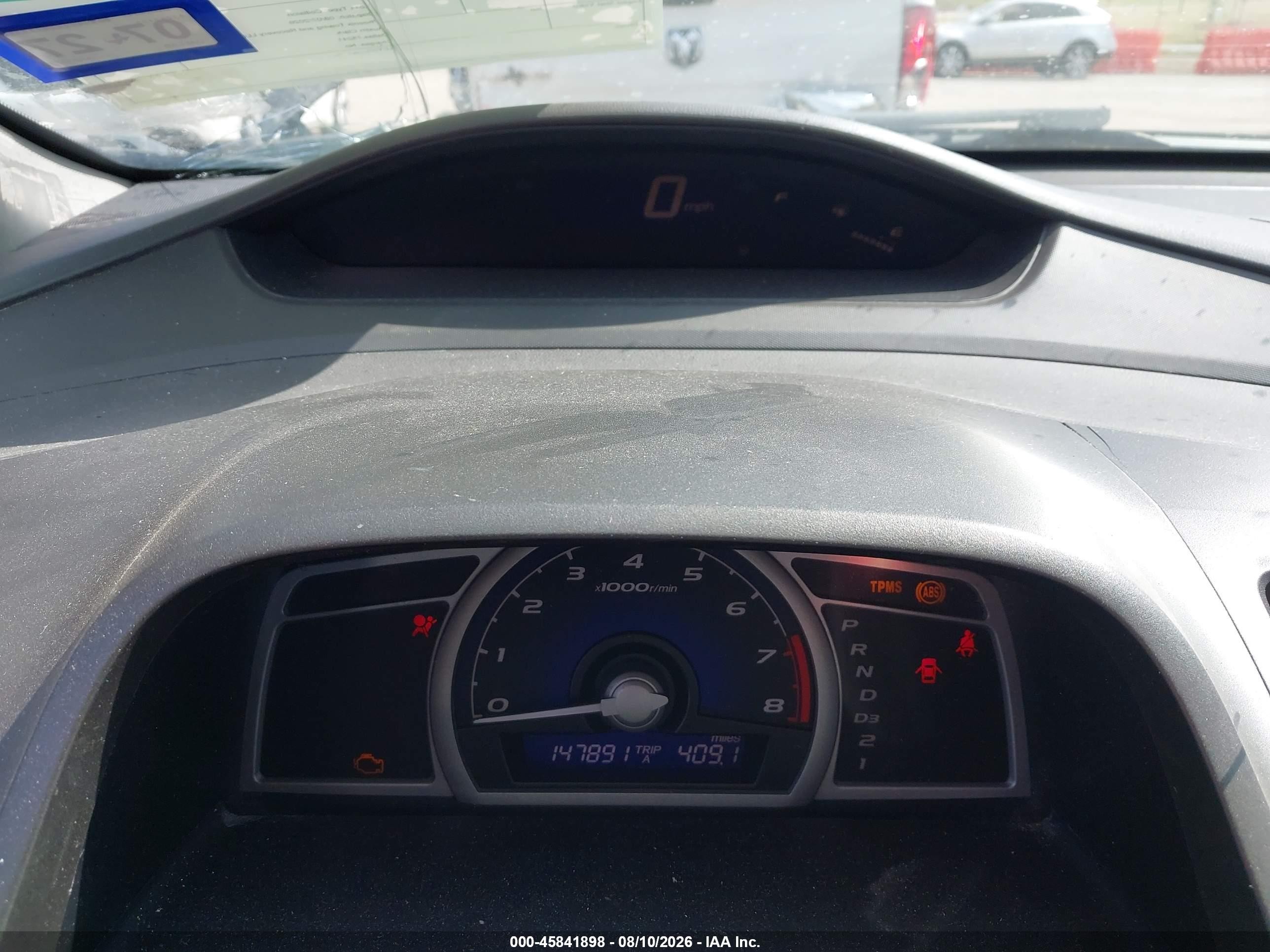 2010 Honda Civic Lx Gray vin: 2HGFG1B60AH537723