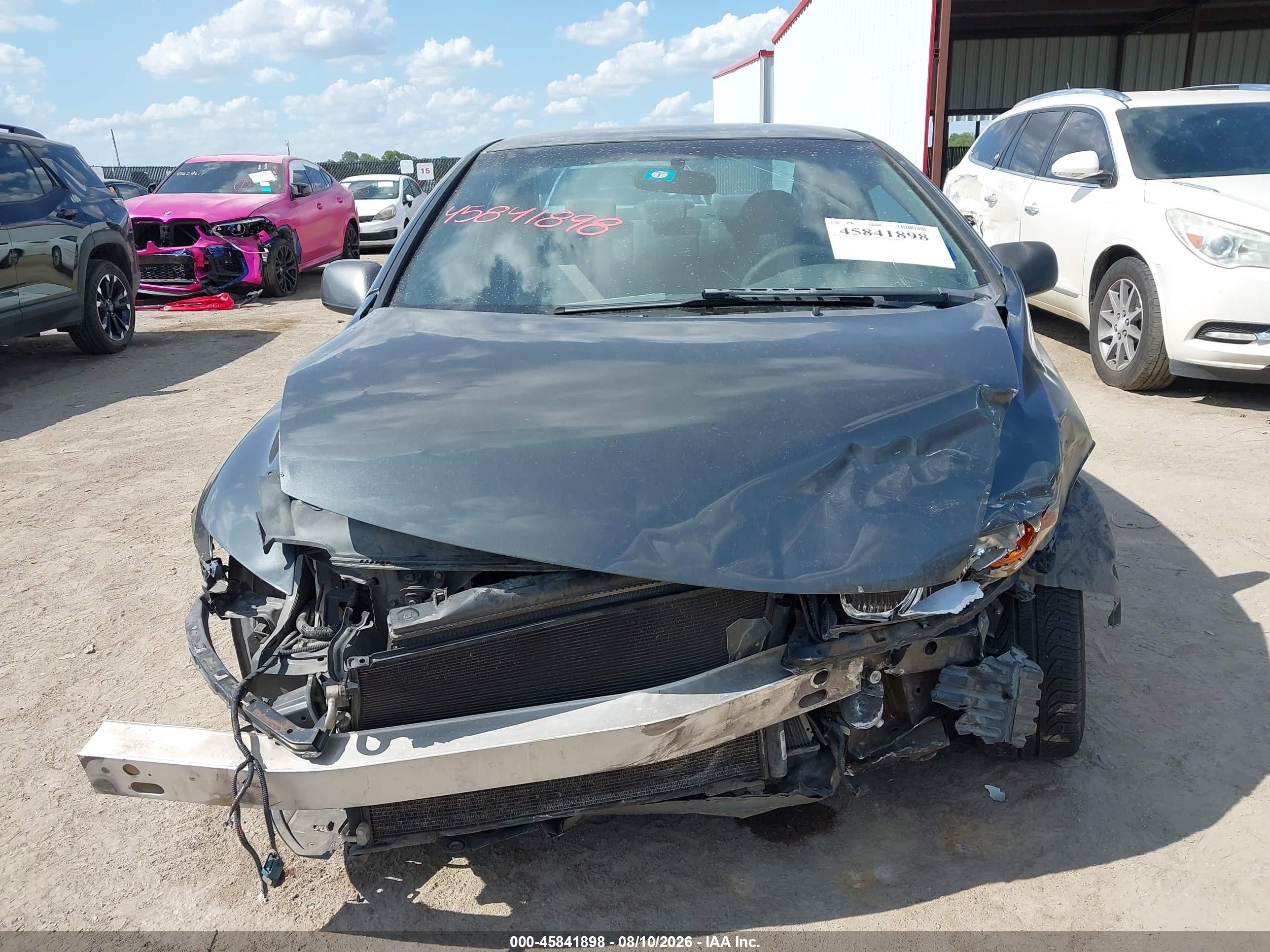 2010 Honda Civic Lx Gray vin: 2HGFG1B60AH537723