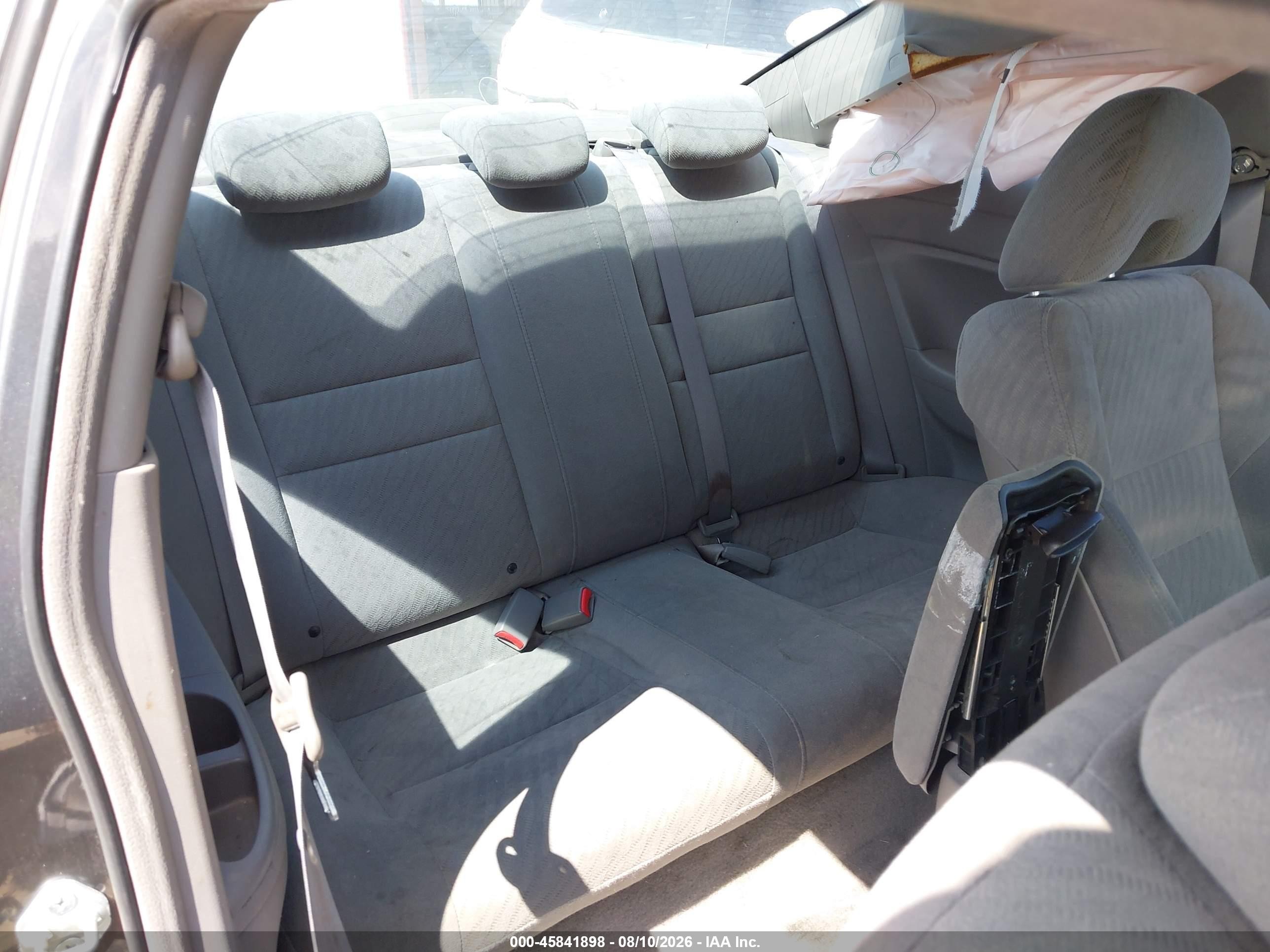 2010 Honda Civic Lx Gray vin: 2HGFG1B60AH537723