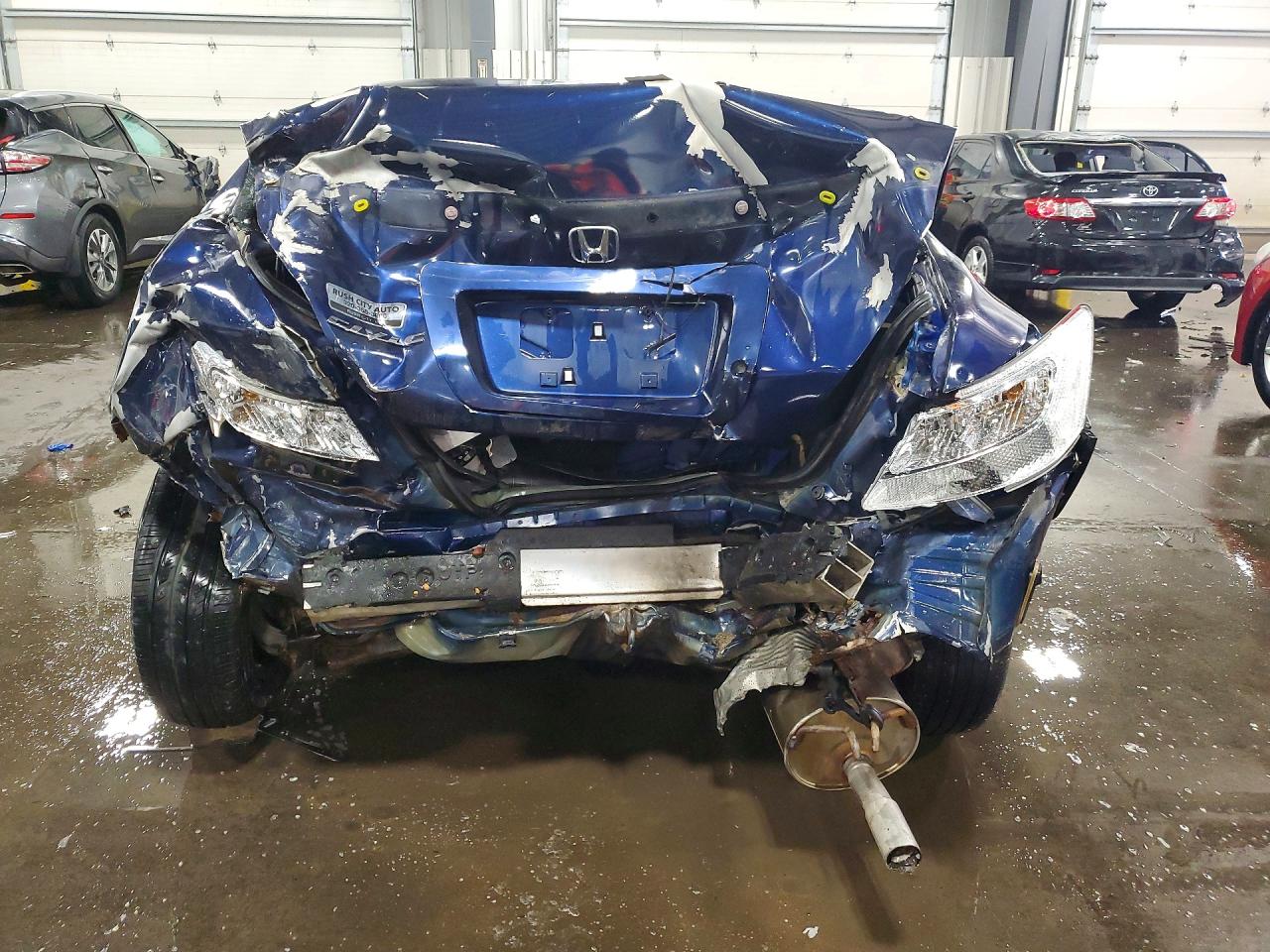 2011 Honda Civic Lx Blue vin: 2HGFG1B60BH506795