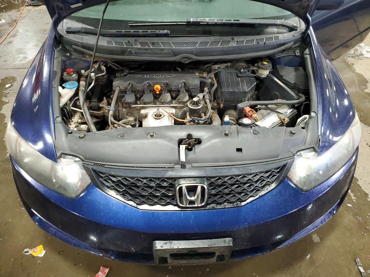 2011 Honda Civic Lx Blue vin: 2HGFG1B60BH506795