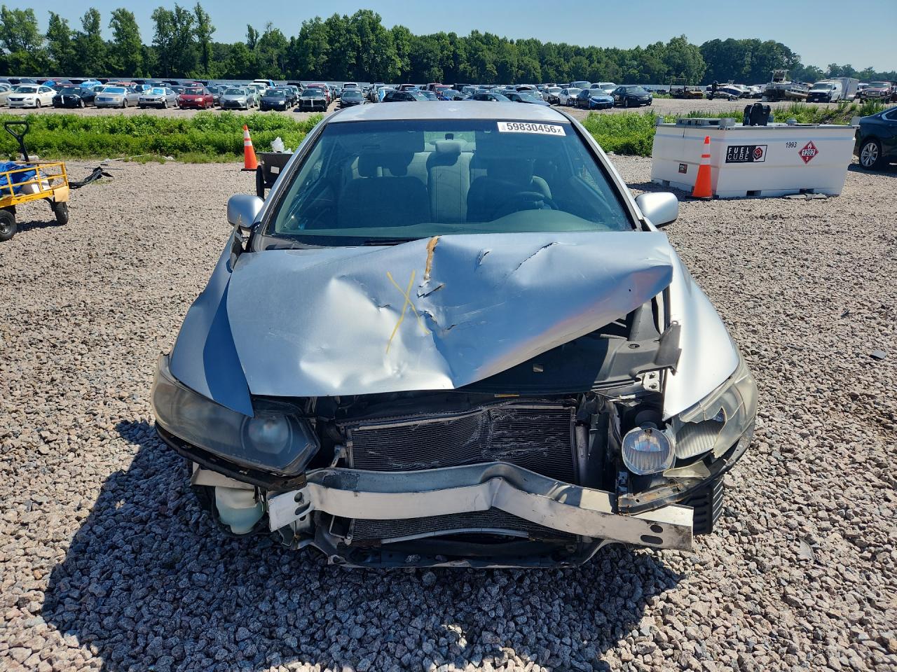 2011 Honda Civic Серебряный vin: 2HGFG1B61BH501590
