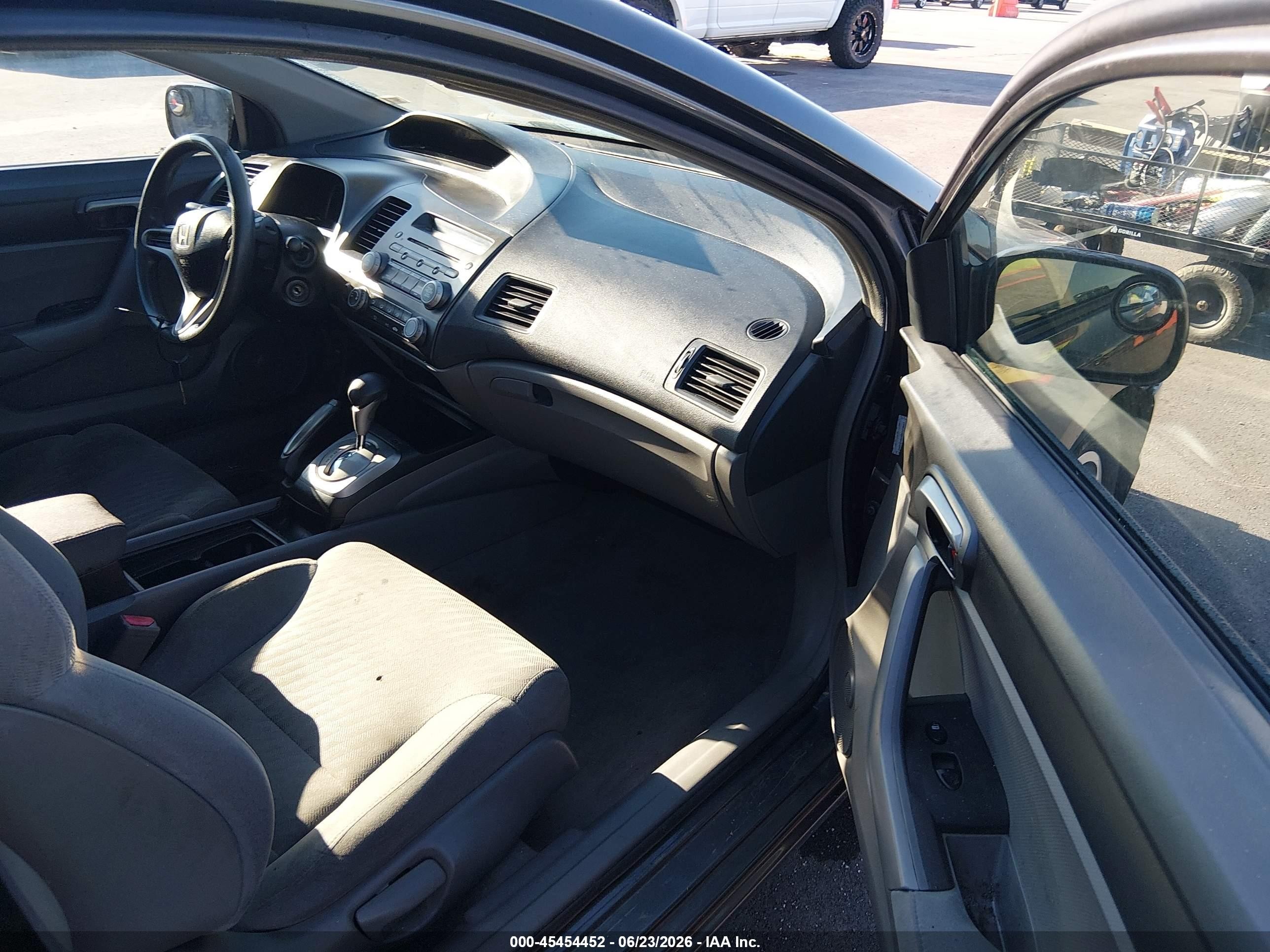2011 Honda Civic Lx Gray vin: 2HGFG1B61BH503467
