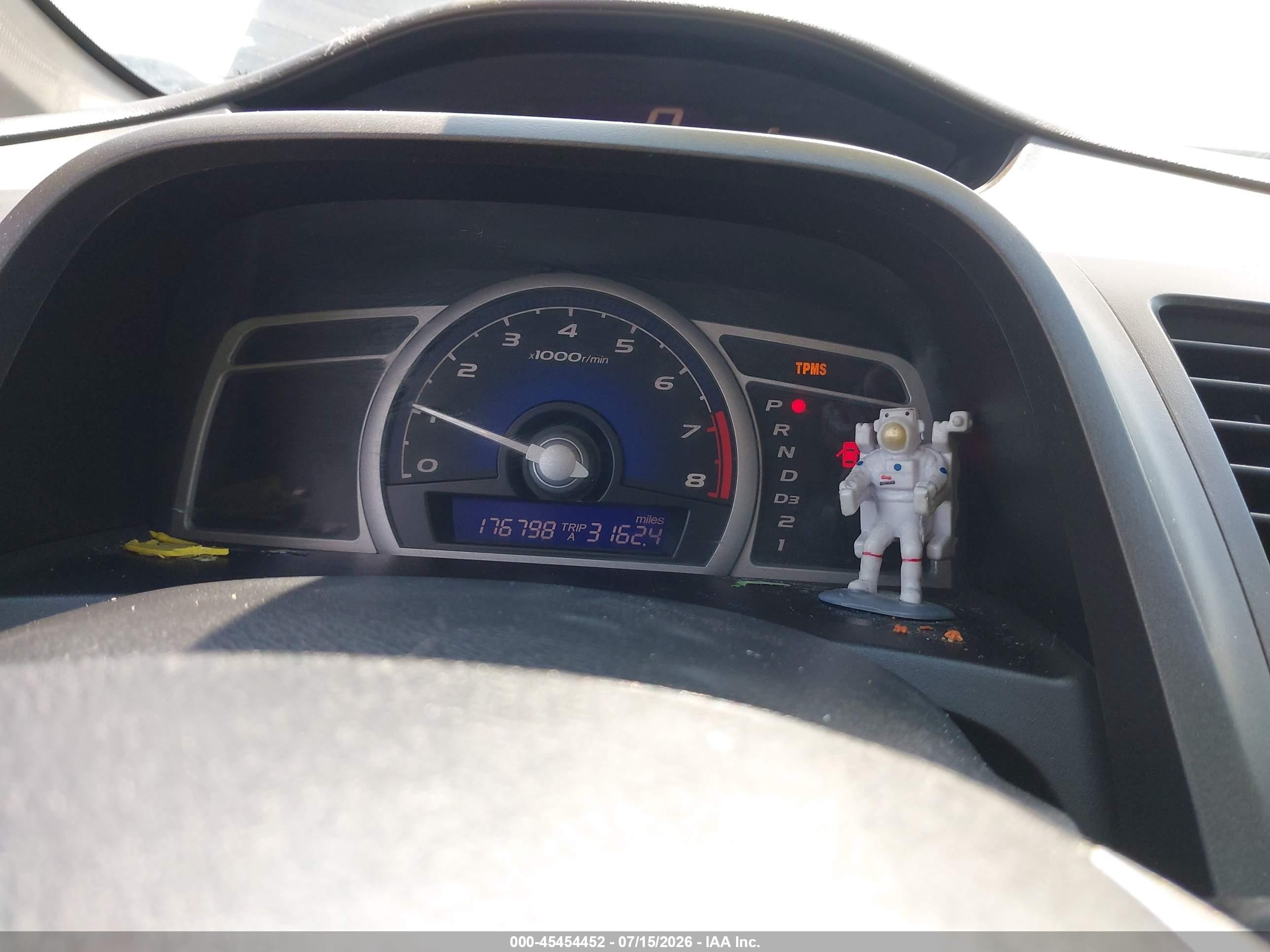 2011 Honda Civic Lx Gray vin: 2HGFG1B61BH503467