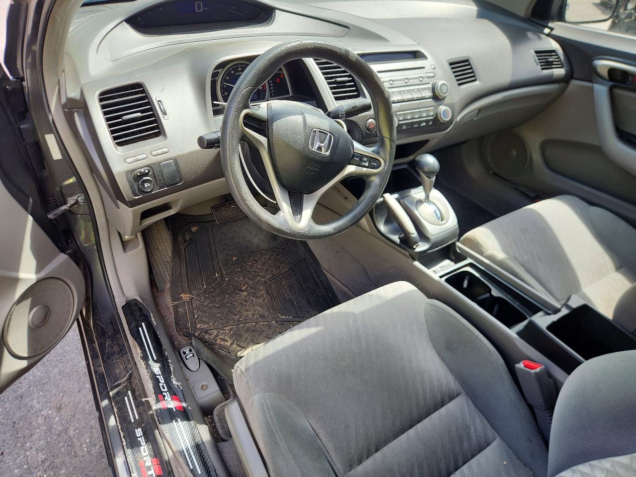 2011 Honda Civic Lx Gray vin: 2HGFG1B61BH505994