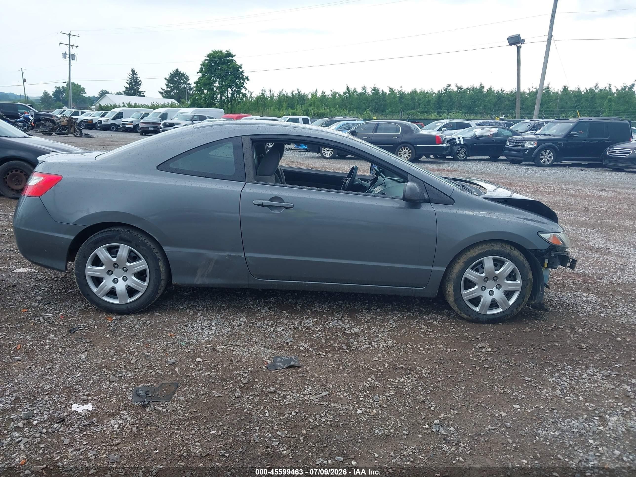 2010 Honda Civic Lx Silver vin: 2HGFG1B62AH500656
