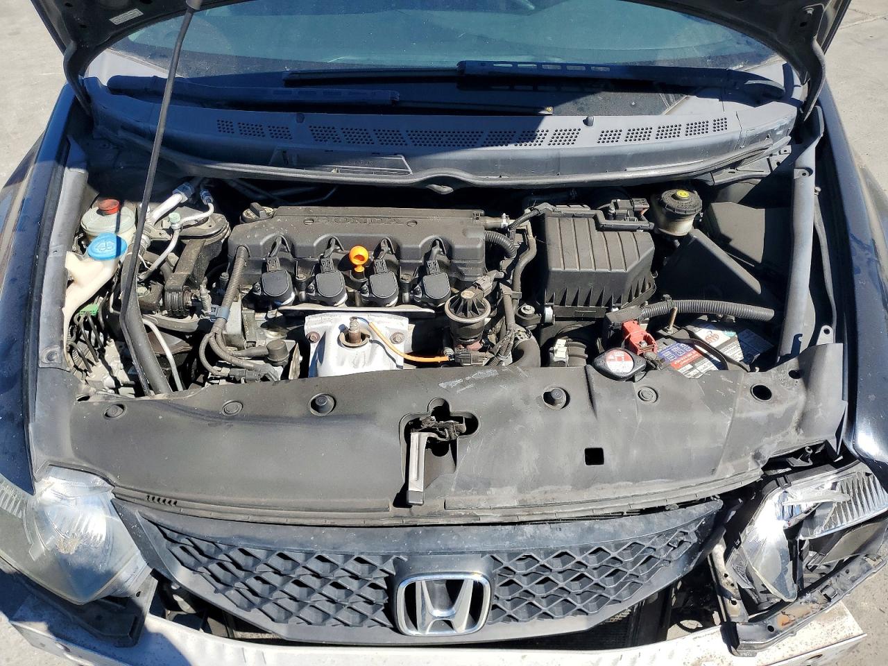 2010 Honda Civic Lx Black vin: 2HGFG1B62AH501385
