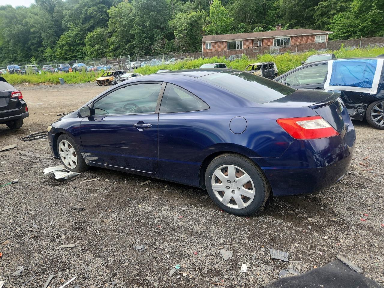 2010 Honda Civic Lx Blue vin: 2HGFG1B62AH509728