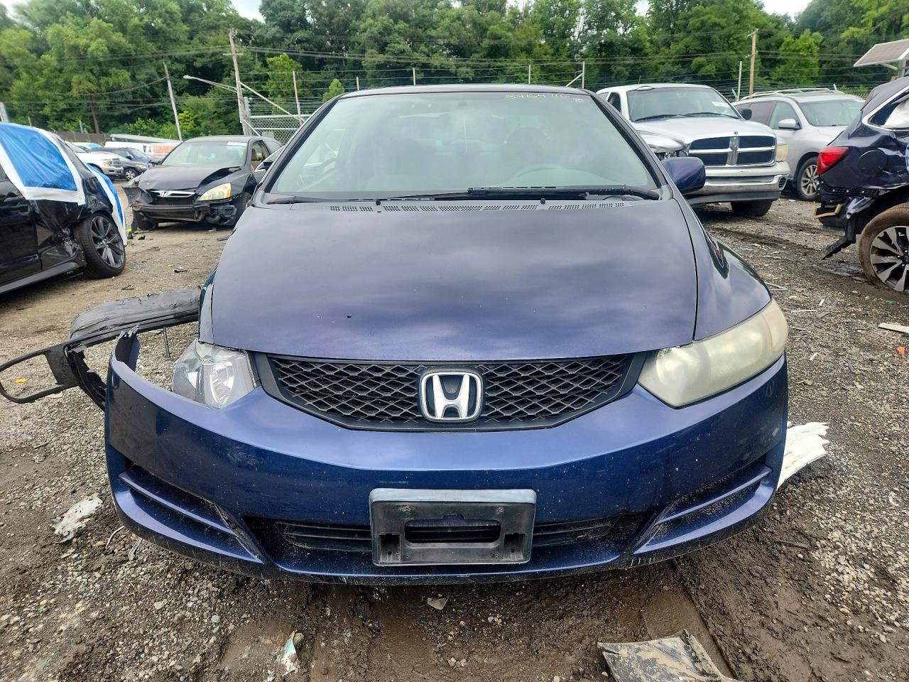 2010 Honda Civic Lx Blue vin: 2HGFG1B62AH509728