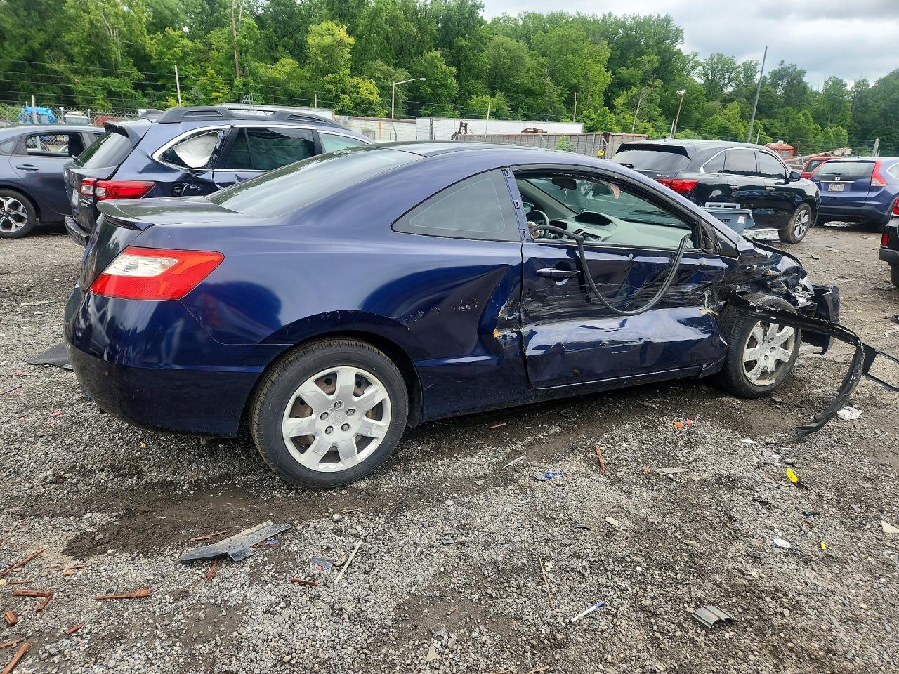 2010 Honda Civic Lx Blue vin: 2HGFG1B62AH509728
