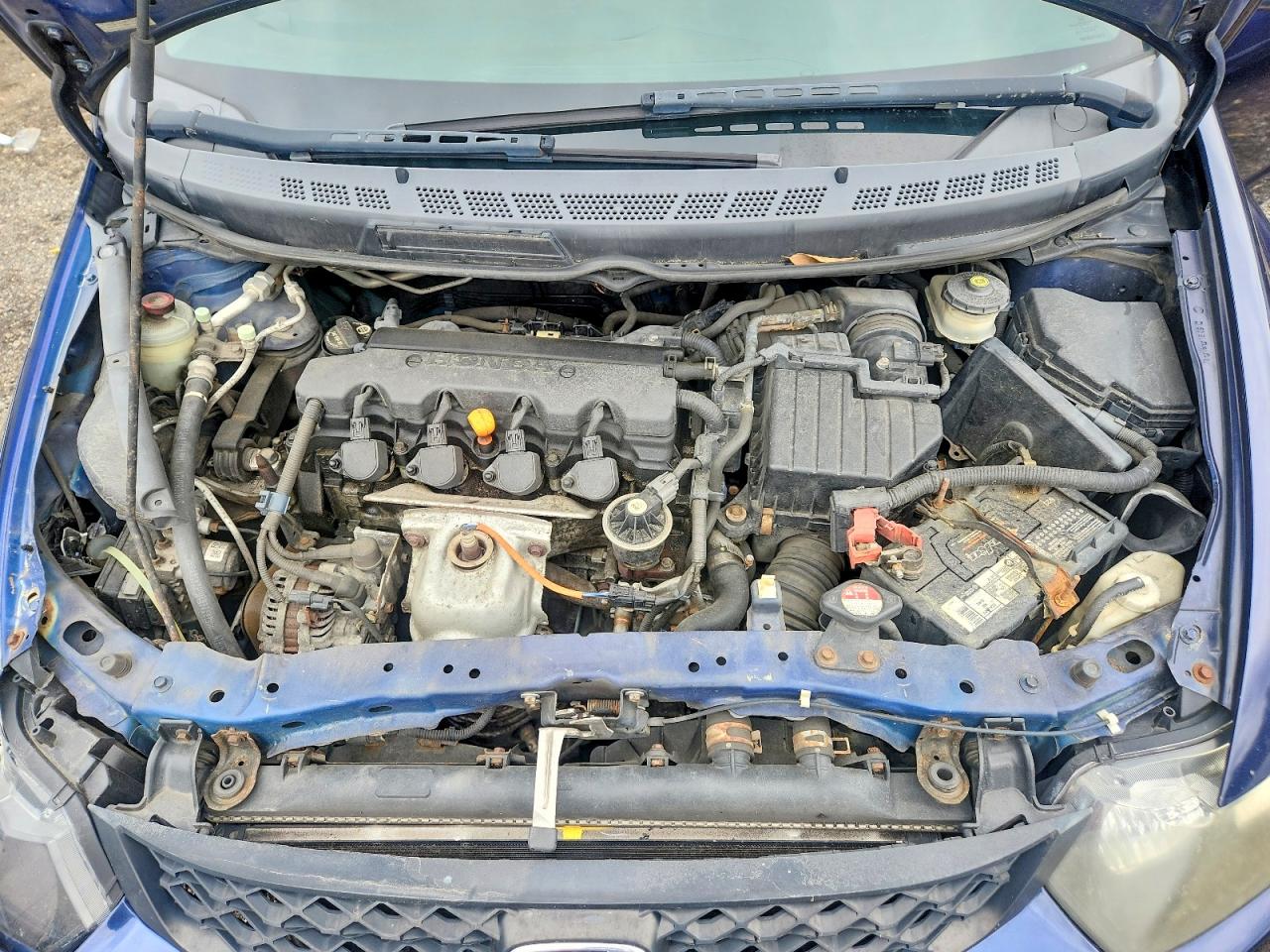 2010 Honda Civic Lx Blue vin: 2HGFG1B62AH509728