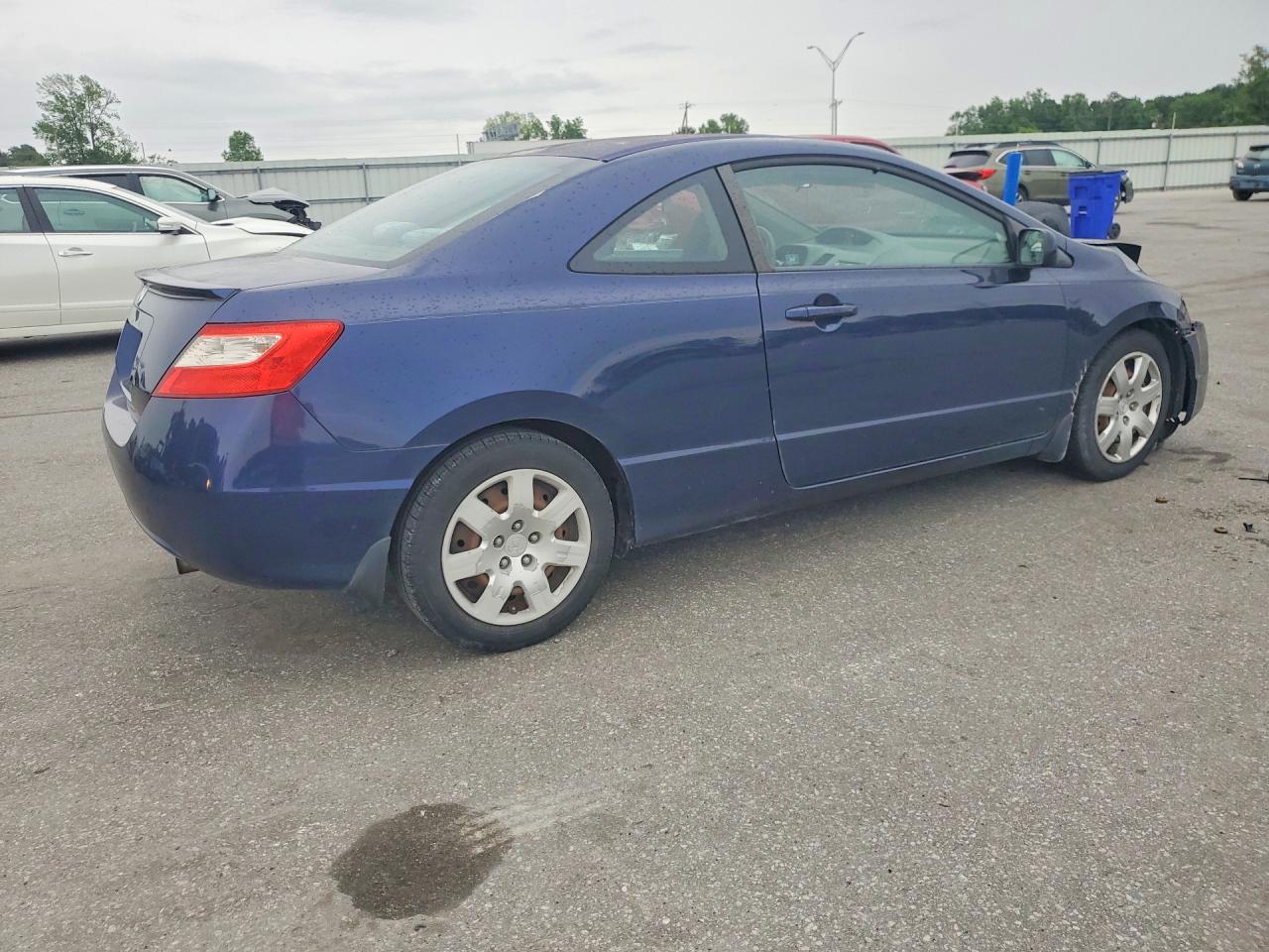 2010 Honda Civic Lx Синий vin: 2HGFG1B62AH513942
