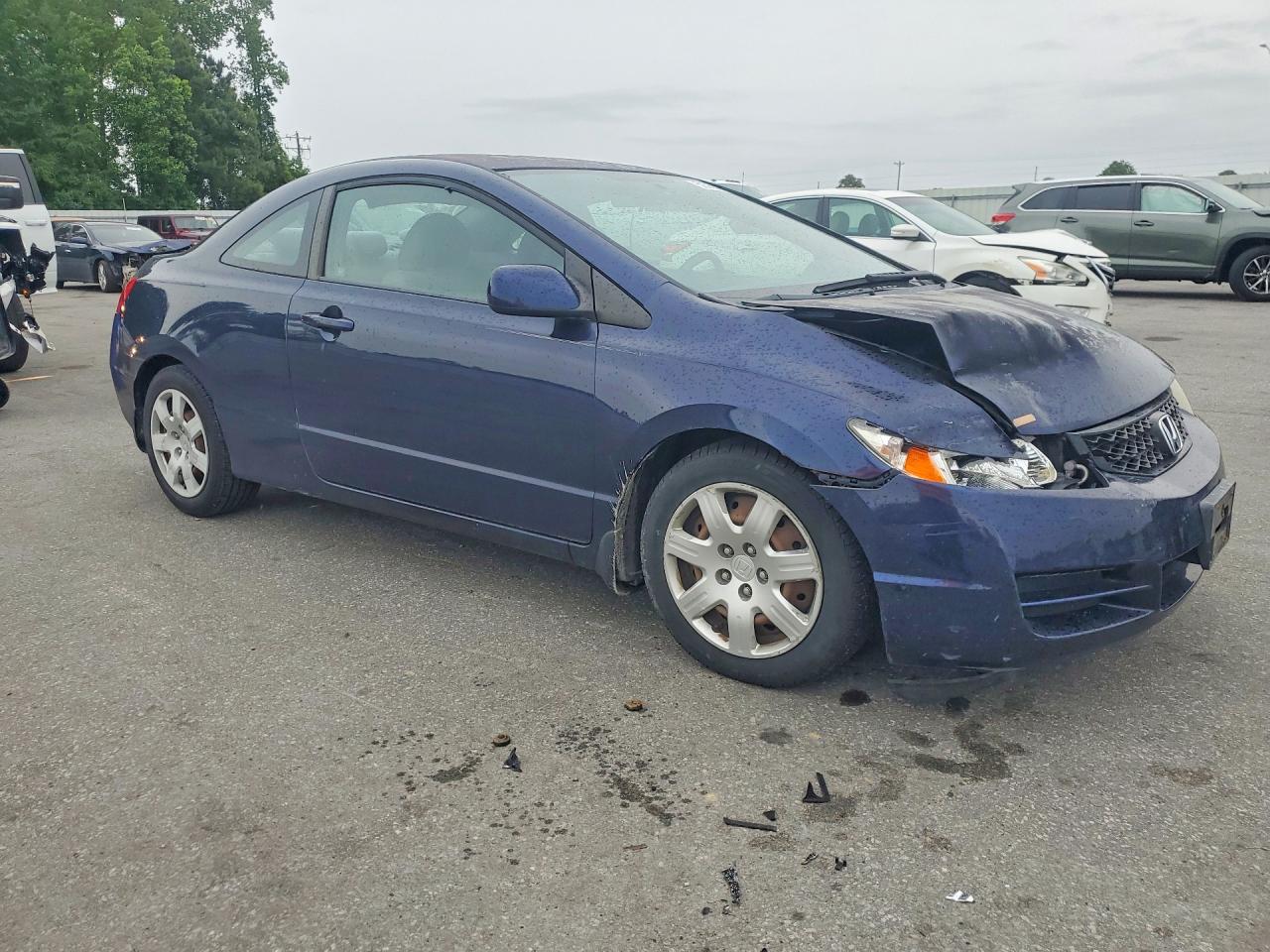 2010 Honda Civic Lx Синий vin: 2HGFG1B62AH513942